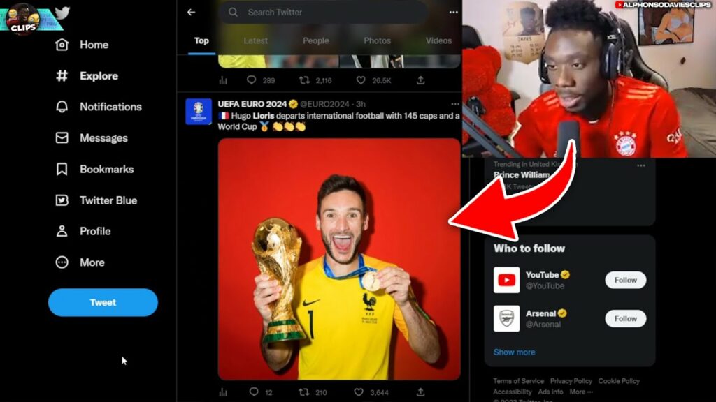 Phonzy reacts to Lloris' International Retirement