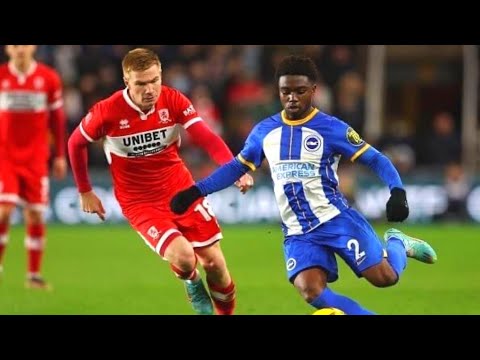 MIDDLESBROUGH 1 - 5 BRIGHTON- TARIQ LAMPTEY’S SUPER PERFORMANCE-BLACK STARS STRIKER IS BACK & MORE