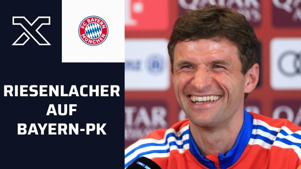 Müller nimmt Reporter hops! Autsch 😀 | FC Bayern München