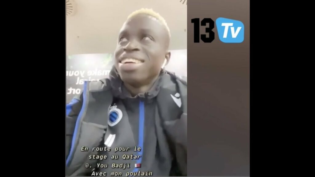 Krépin Diatta se moque de son "nouveau protégé" Youssou Badji" à leur départ sur le Qatar!