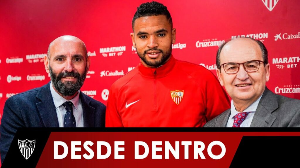 Youssef En-Nesyri, el nuevo dorsal 15 del Sevilla FC
