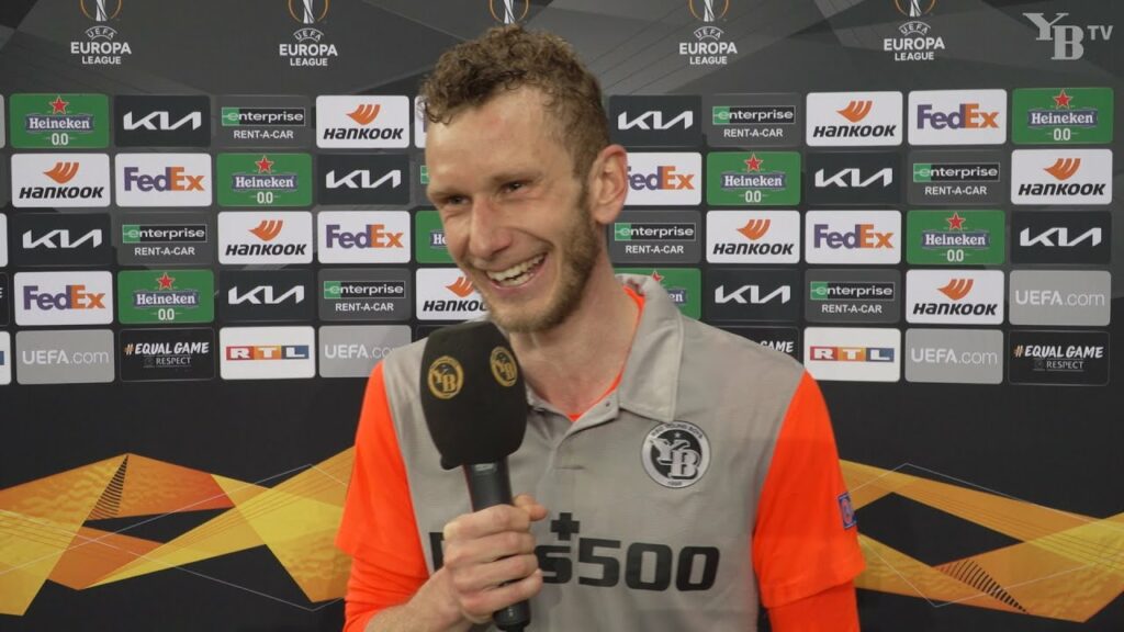 Fabian Lustenberger, David von Ballmoos und Christian Fassnacht zum Sieg in Leverkusen