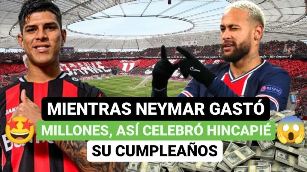 🤑Mientras Neymar gastó millones, así celebró Piero Hincapié su cumpleaños🤩