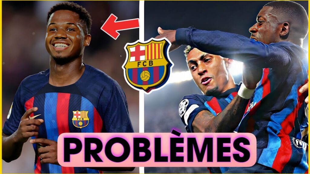 ANSU FATI A DES PROBLÈMES AU BARÇA ! PEUT IL REBONDIR ?