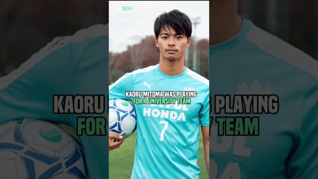 kaoru mitoma was playing for university team 3 years ago #soccer #football #shorts