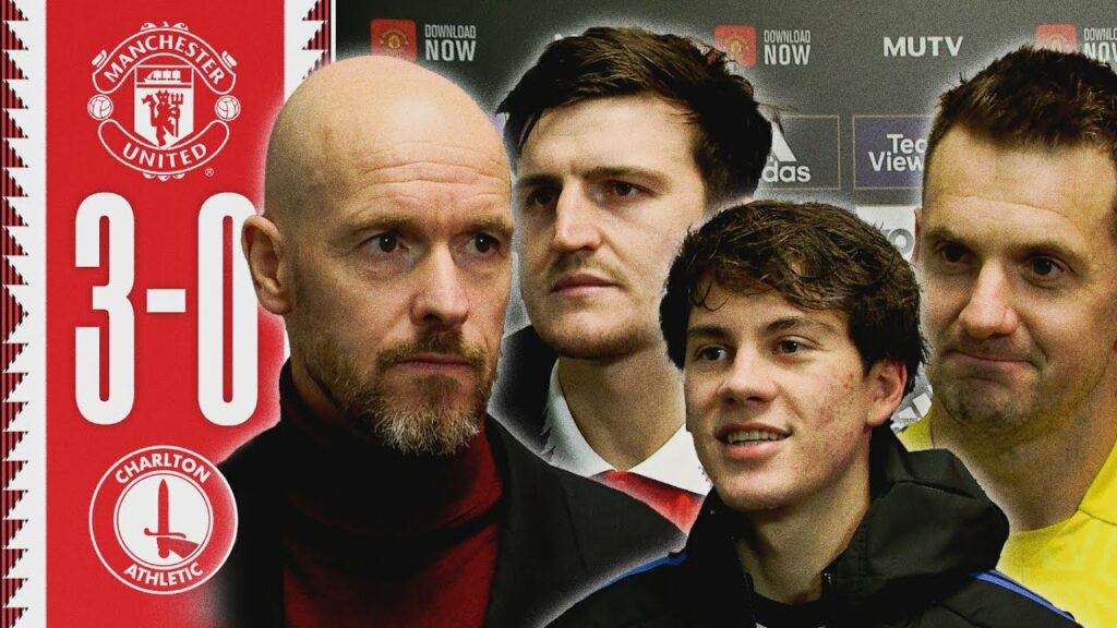 Ten Hag, Maguire, Heaton & Pellistri React! 🗣️ | United 3-0 Charlton