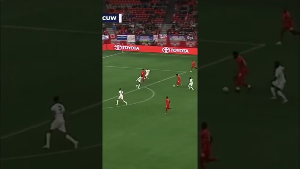Super goal for Jonathan David with Canada football team  🇨🇦