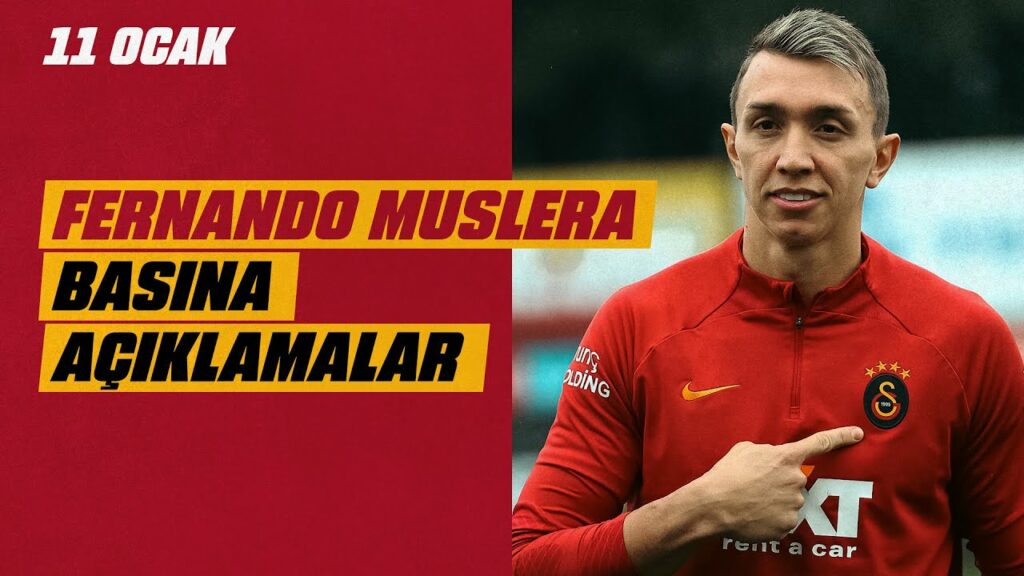 🔴 Kaptanımız Fernando Muslera, A. Hatayspor maçı öncesi basın mensuplarına açıklamalarda bulundu