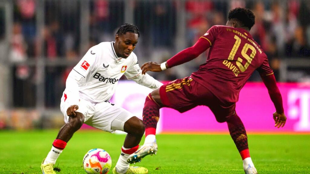 BAYERN MUNICH 4 : 0 LEVERKUSEN -HUDSON ODOI & JEREMIE FRIMPONG’S PERFORMANCE