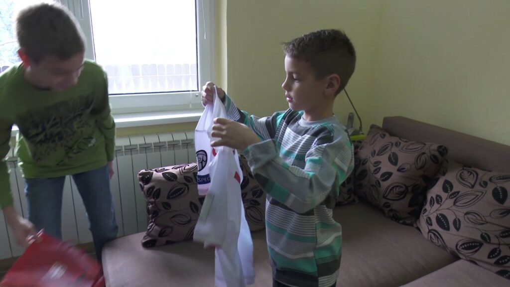 Dusan Tadic u ulozi Deda Mraza