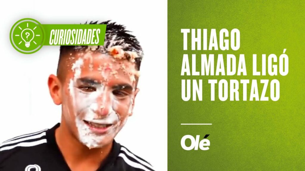 Thiago Almada festejó su cumple en Estados Unidos y ligó tortazo