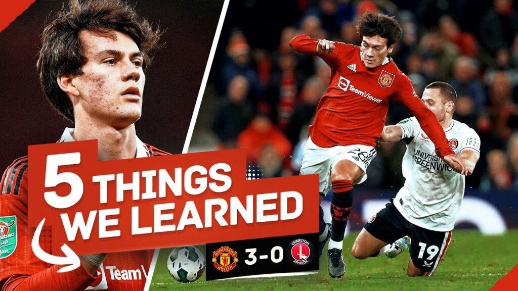 Pellistri MAJOR IMPACT... Makes Ten Hag STATEMENT! 5 Things We Learned... Man United 3-0 Charlton