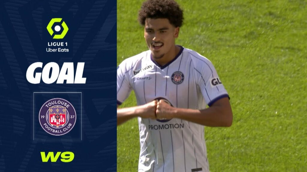 Goal Zakaria ABOUKHLAL (24' - TFC) TOULOUSE FC - MONTPELLIER HÉRAULT SC (4-2) 22/23