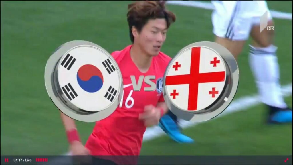 South Korea vs Georgia - Ui-jo Hwang GOAL (05 Sep 2019)| სამხრეთ კორეა vs საქართველო