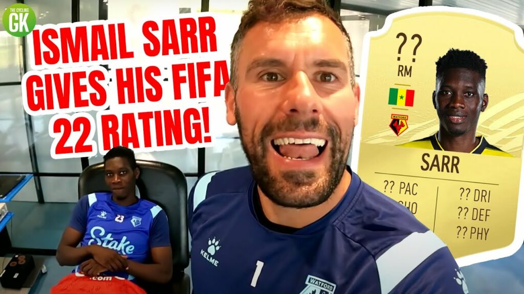 ISMAILA SARR reveals what his FIFA 22 rating should be! #Shorts