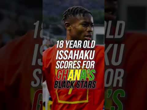 18 year old Abdul Fatawu Issahaku scores for 🇬🇭  Ghana's Black Stars | Goal Highlights #shorts