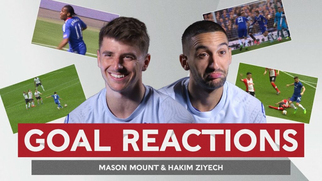 "That Is BEAUTIFUL!" | Mason Mount & Hakim Ziyech React To Classic Chelsea Goals In The FA Cup