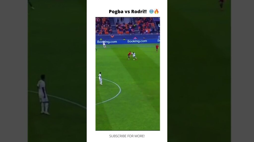 Pogba vs Rodri!! #shorts #spain