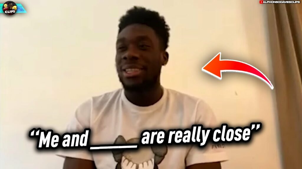 Alphonso Davies reveals who he's best friends with at Bayern..