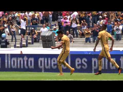 Gol de Jesús Gallardo - Pumas vs. Monterrey