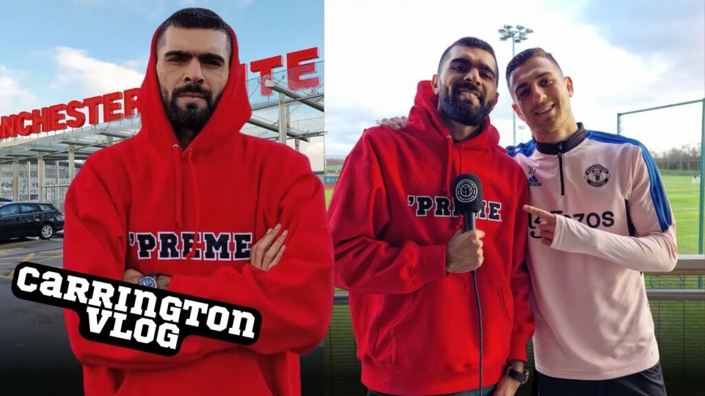 Behind The Scenes At Man Utd Training Ground! | Diogo Dalot Interview