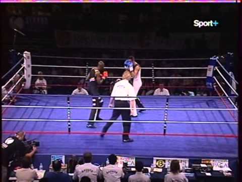 Ibrahim KONATE vs Ali KANFOUAH  Finale Élite Boxe Française 2006