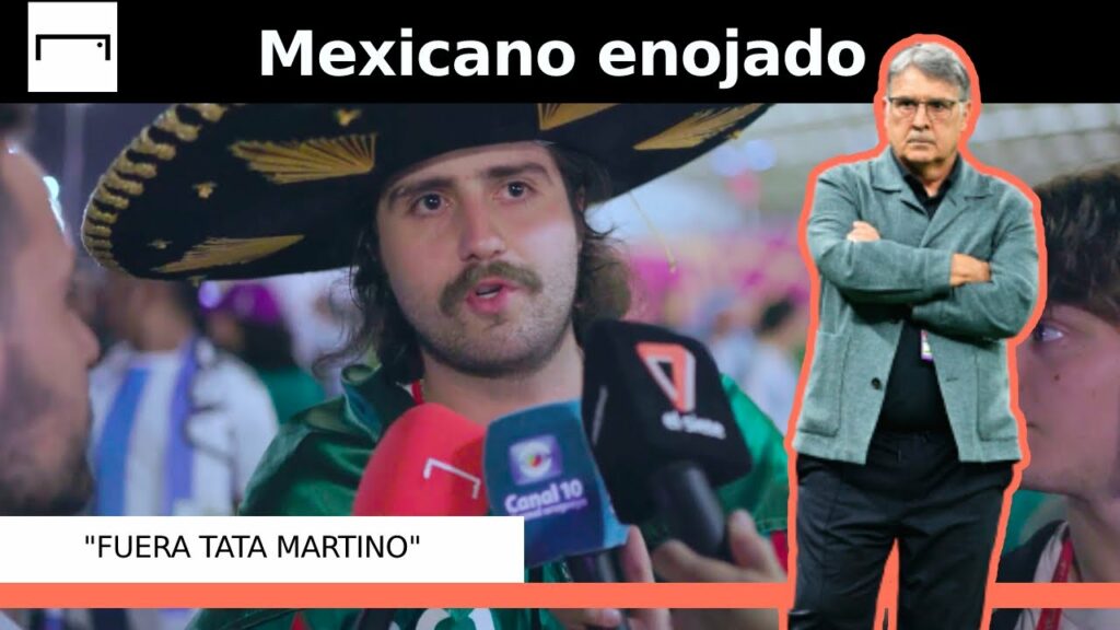 "Fuera Tata Martino" | Mexicano se enoja con su selección tras la derrota ante Argentina | Qatar
