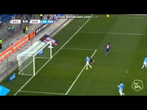 Das war das Jahr 2014 - Das erste Tor von Breel Embolo für den FCB