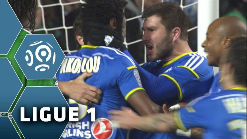 But Nicolas NKOULOU (64') - AS Saint-Etienne-Olympique de Marseille (1-1) - 16/02/14 - (ASSE-OM)
