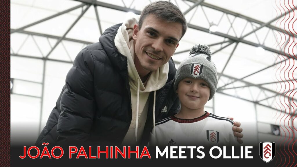 João Palhinha Meets Fulham FC Superfan Ollie! 😁