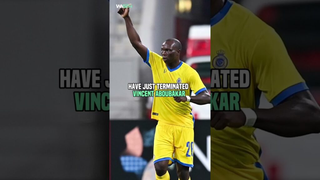 Al nassr has terminated Aboubakar Contract for Ronaldo and here’s why #shorts #football #soccer