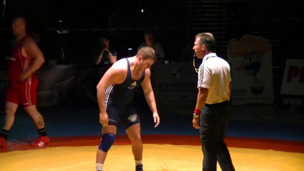 Ringen 2. BL Aue - Lübtheen Nico Schmidt - Daniel Bankov 130 kg GR