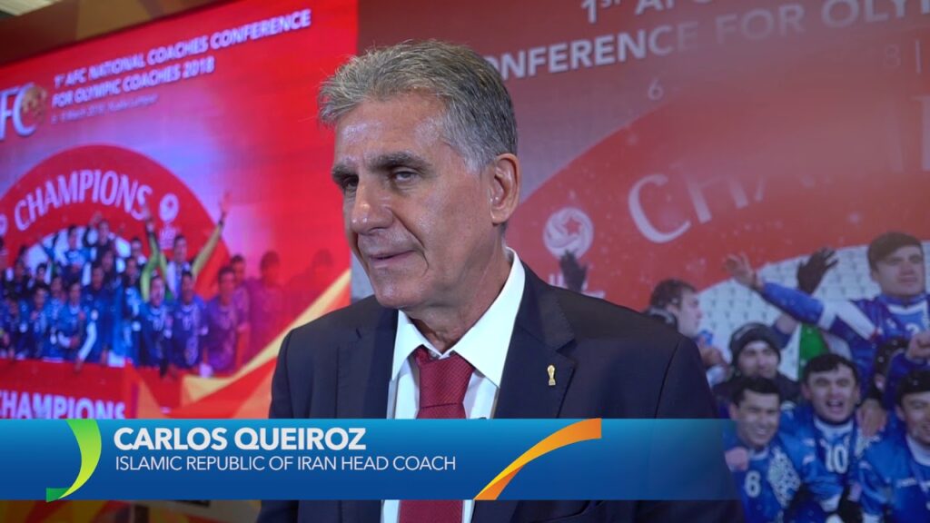Interview with Iran's head coach, Carlos Queiroz