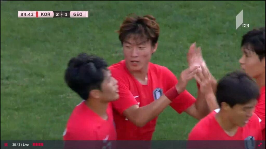 South Korea vs Georgia - Ui-jo Hwang Second GOAL (05 Sep 2019)| სამხრეთ კორეა vs საქართველო