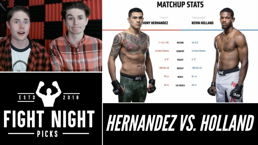 UFC Fight Night 172: Kevin Holland vs. Anthony Hernandez 2-Minute Prediction