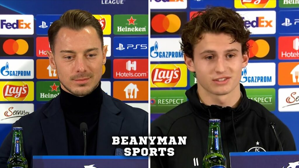 Matthias Jaissle, Brenden Aaronson | RB Salzburg 1-1 Bayern Munich | Presser | Champions League