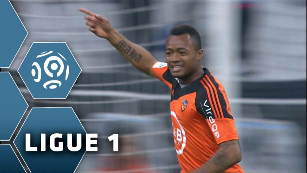 But Jordan AYEW (9') / Olympique de Marseille - FC Lorient (3-5) -  (OM - FCL) / 2014-15
