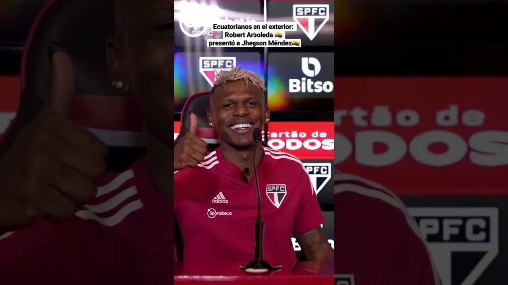 Jhegson Méndez 🇪🇨 fue anunciado como nuevo jugador de Sao Paulo #saopaulofc #jhegsonmendez