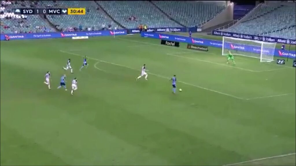 Lawrence Thomas Insane Save vs Sydney FC