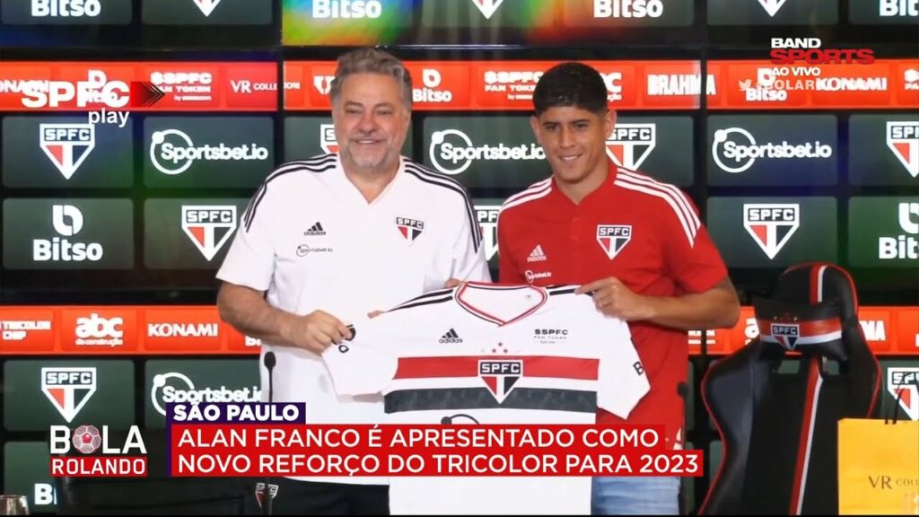 "ALAN FRANCO TEM POTENCIAL PARA SER TITULAR NO SÃO PAULO"|BOLA ROLANDO