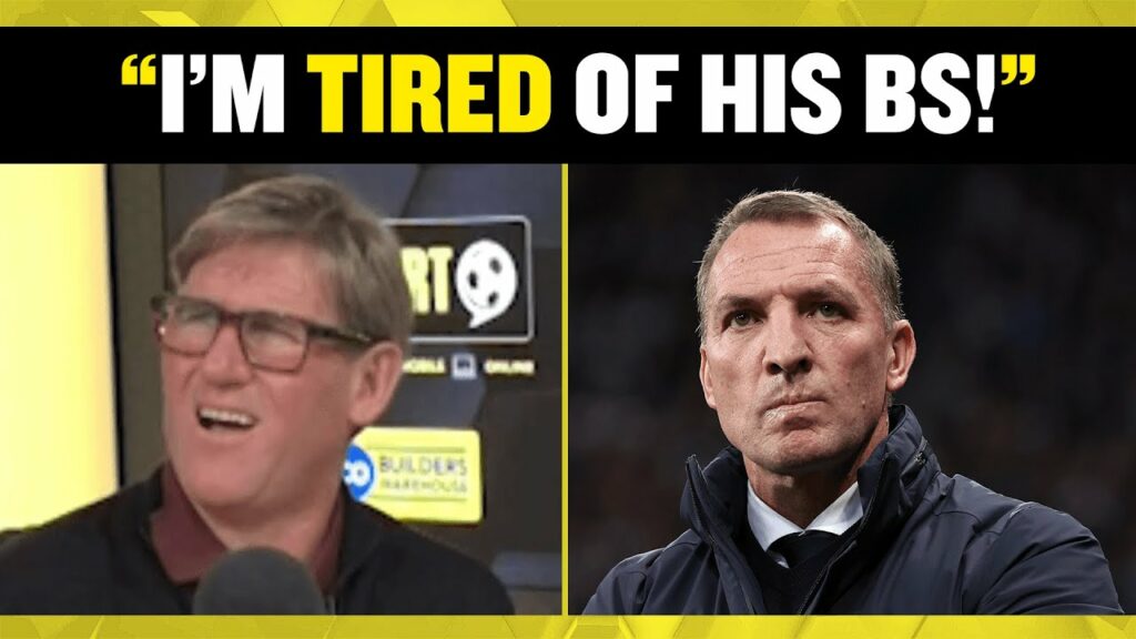 "OH, SHUT UP!" 😳 Simon Jordan HITS OUT at Brendan Rodgers for saying Newcastle are now an ELITE club