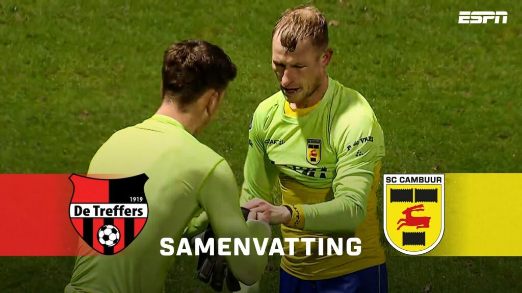 🏆 BEKERSTUNT in de maak met een SPELER ALS KEEPER? 😨🧤 | Samenvatting De Treffers - Cambuur