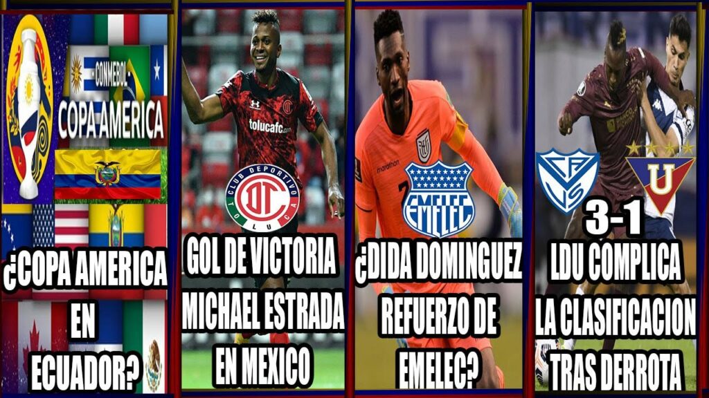 ¿COPA AMÉRICA EN ECUADOR?  GOL DE MICHAEL ESTRADA! ¿ALEXANDER DOMINGUEZ A EMELEC? Y MUCHO MÁS