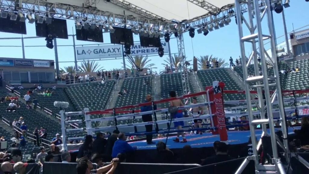 Oscar Duarte K.O. vs Lizarraga