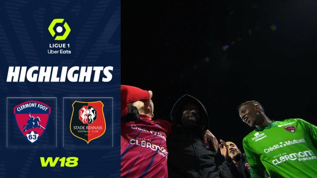 CLERMONT FOOT 63 - STADE RENNAIS FC (2 - 1) - Highlights - (CF63 - SRFC) / 2022-2023