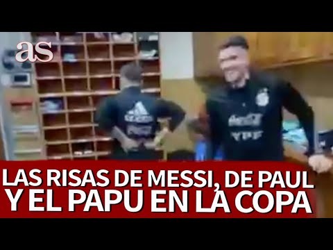Argentina creó una familia en la Copa: Messi, Papu y De Paul se partían jugando al baloncesto | AS