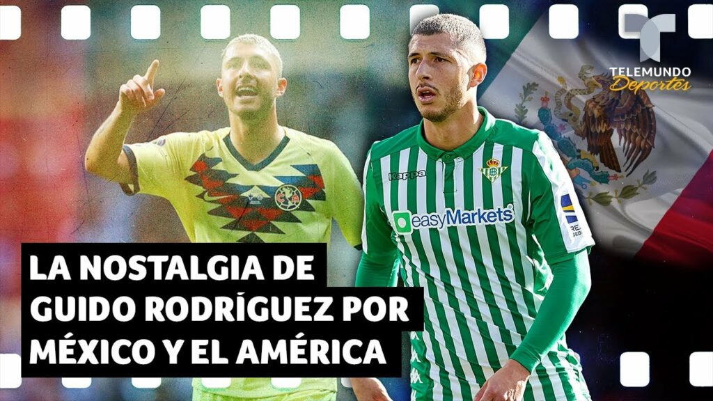 La nostalgia de Guido Rodríguez por México y el América | Telemundo Deportes
