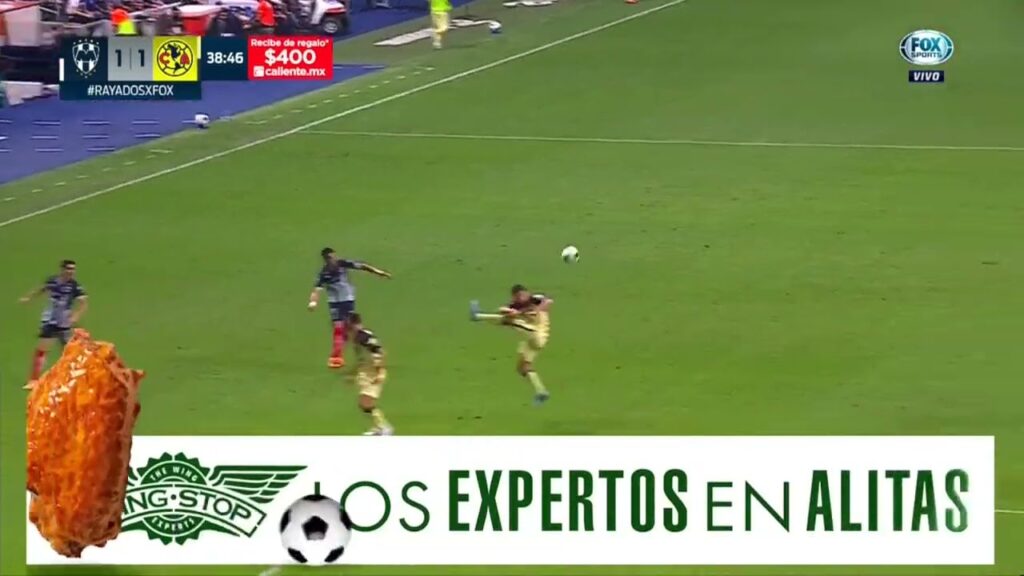 Gol de Joel Campbell | Rayados 1-1 América| Liga BBVA MX - Grita México C22 - Jornada 9