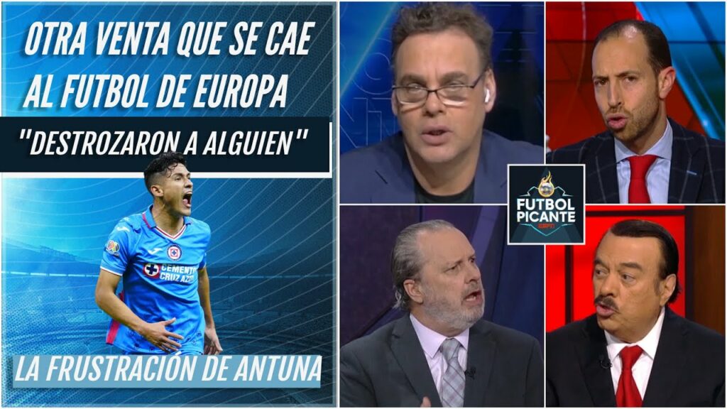ANTUNA ESTALLÓ contra Cruz Azul que no aceptó una oferta por 6 millones de dólares | Futbol Picante ANTUNA ESTALLÓ contra Cruz Azul que no aceptó una oferta por 6 millones de dólares | Futbol Picante