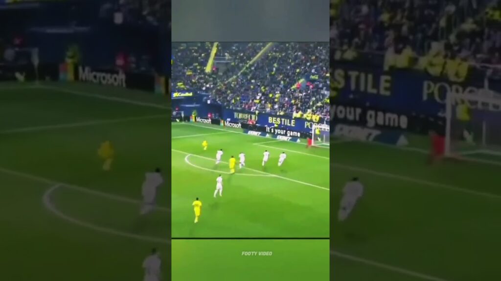 Yeremy pino open the scoring vs Madrid #shorts #realmadridvsvillareal #trends #pino #laliga #viral